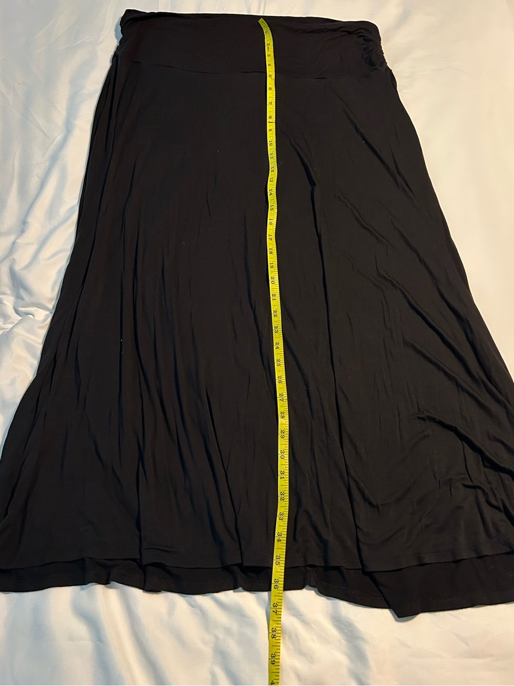 Worthington Black Maxi Skirt with Flowing Silhouette